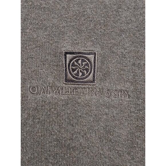 Cutter & Buck Sweater Vest SPA Logo Luxury Mens XXL Gray Cotton Knit Active Golf - Picture 4 of 13